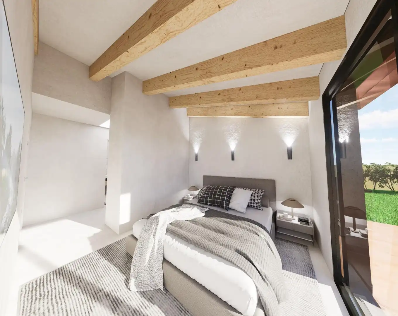 Habitación de Casa o chalet en venta en Blanes con Aire acondicionado, Calefacción y Jardín privado
