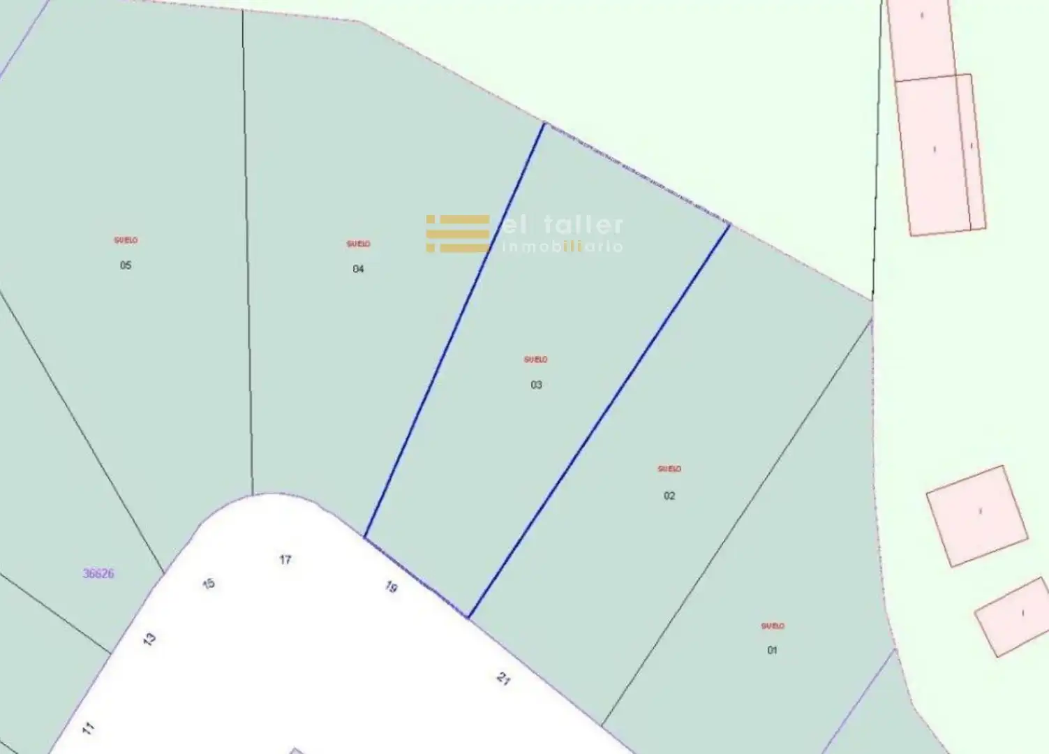 Terrains et parcelles à vendre à El Rincón de la Condesa
