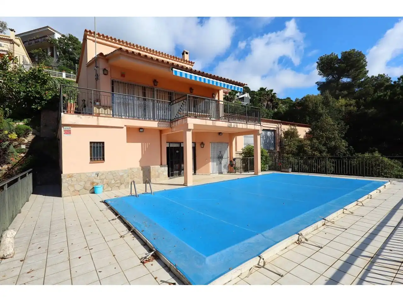 Piscina de Casa o xalet en venda en Lloret de Mar amb Calefacció, Jardí privat i Terrassa