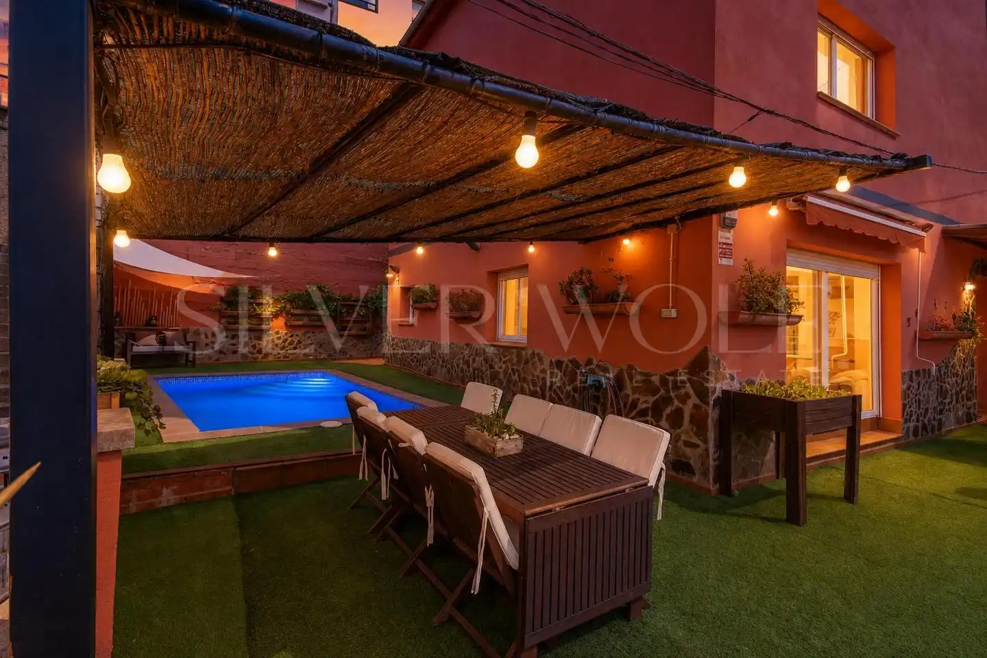 Terraza de Casa o chalet en venta en Molins de Rei con Aire acondicionado, Calefacción y Jardín privado