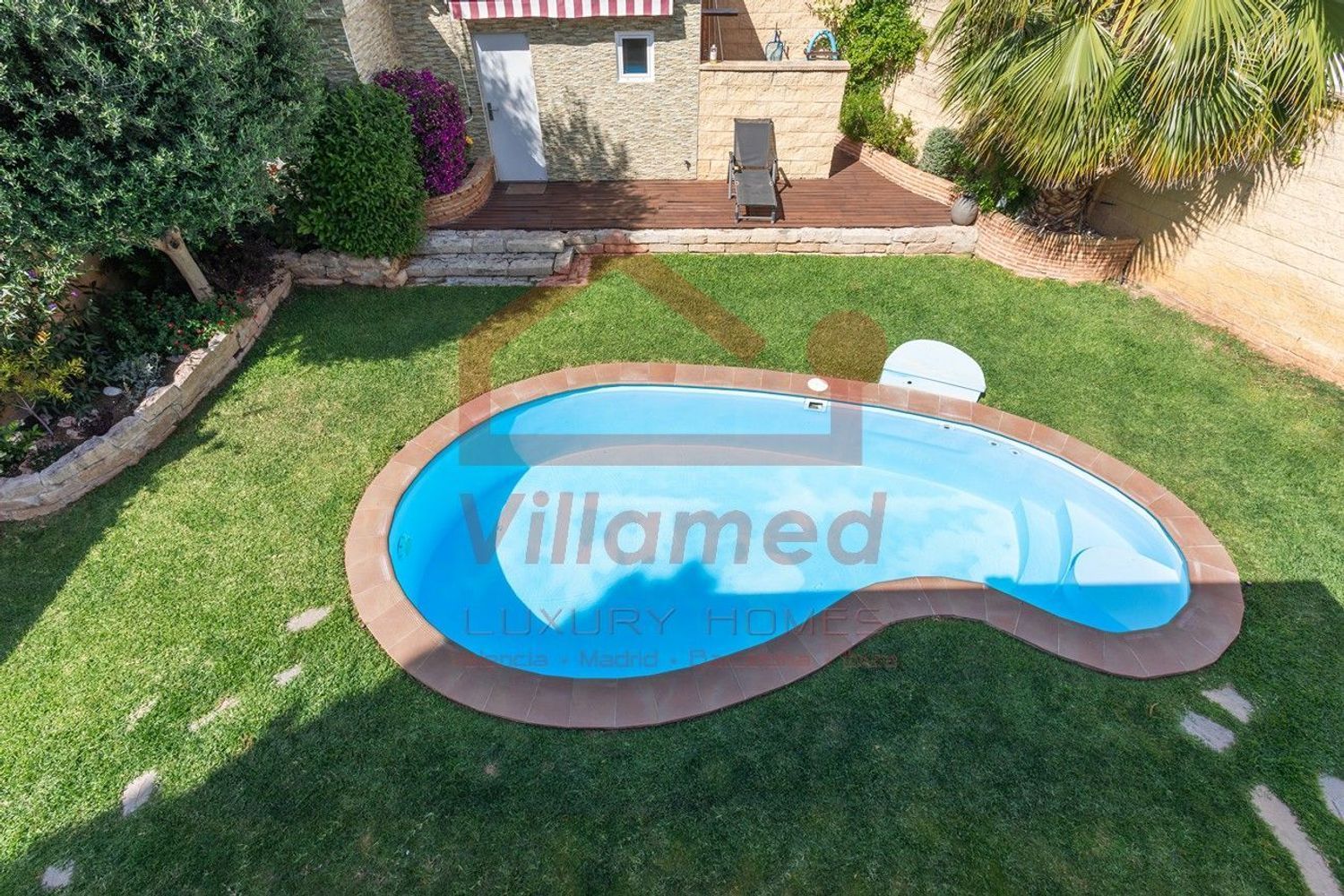 Schwimmbecken von Haus oder Chalet zum Verkauf in L'Eliana mit Klimaanlage, Privatgarten und Terrasse