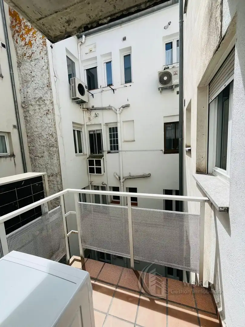 Terraza de Piso de alquiler en Madrid con Aire acondicionado, Calefacción y Horno