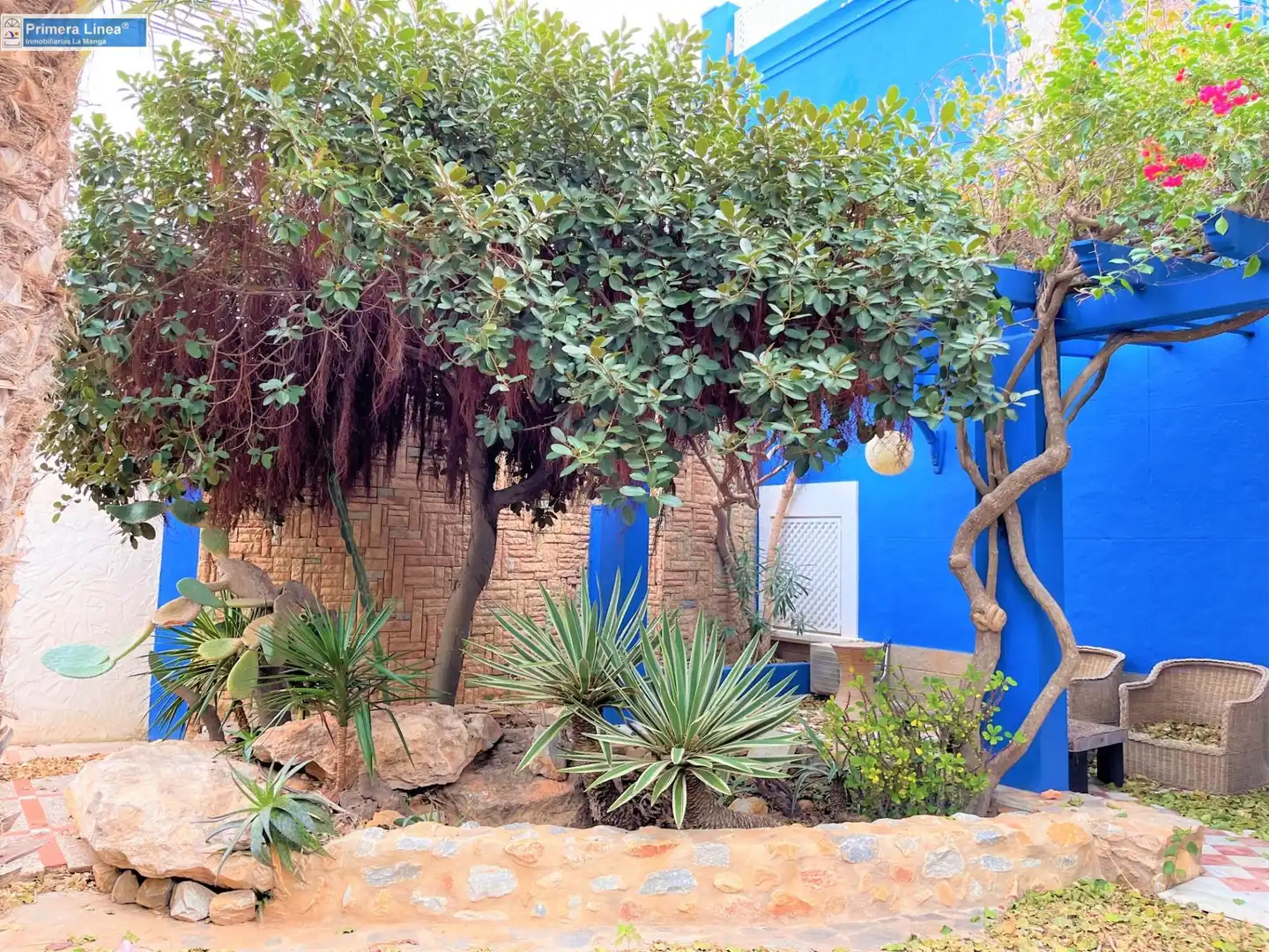 Jardín de Casa o chalet en venta en Cartagena con Calefacción, Jardín privado y Parquet
