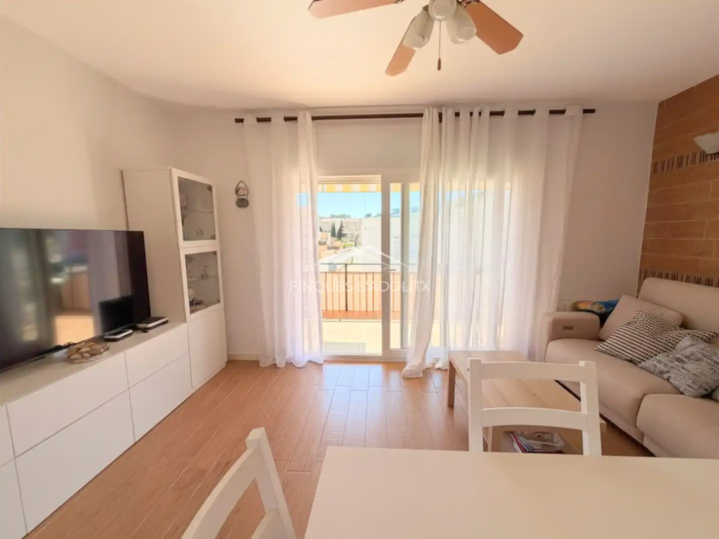 Sala d'estar de Pis en venda en Calonge i Sant Antoni amb Calefacció, Terrassa i Forn