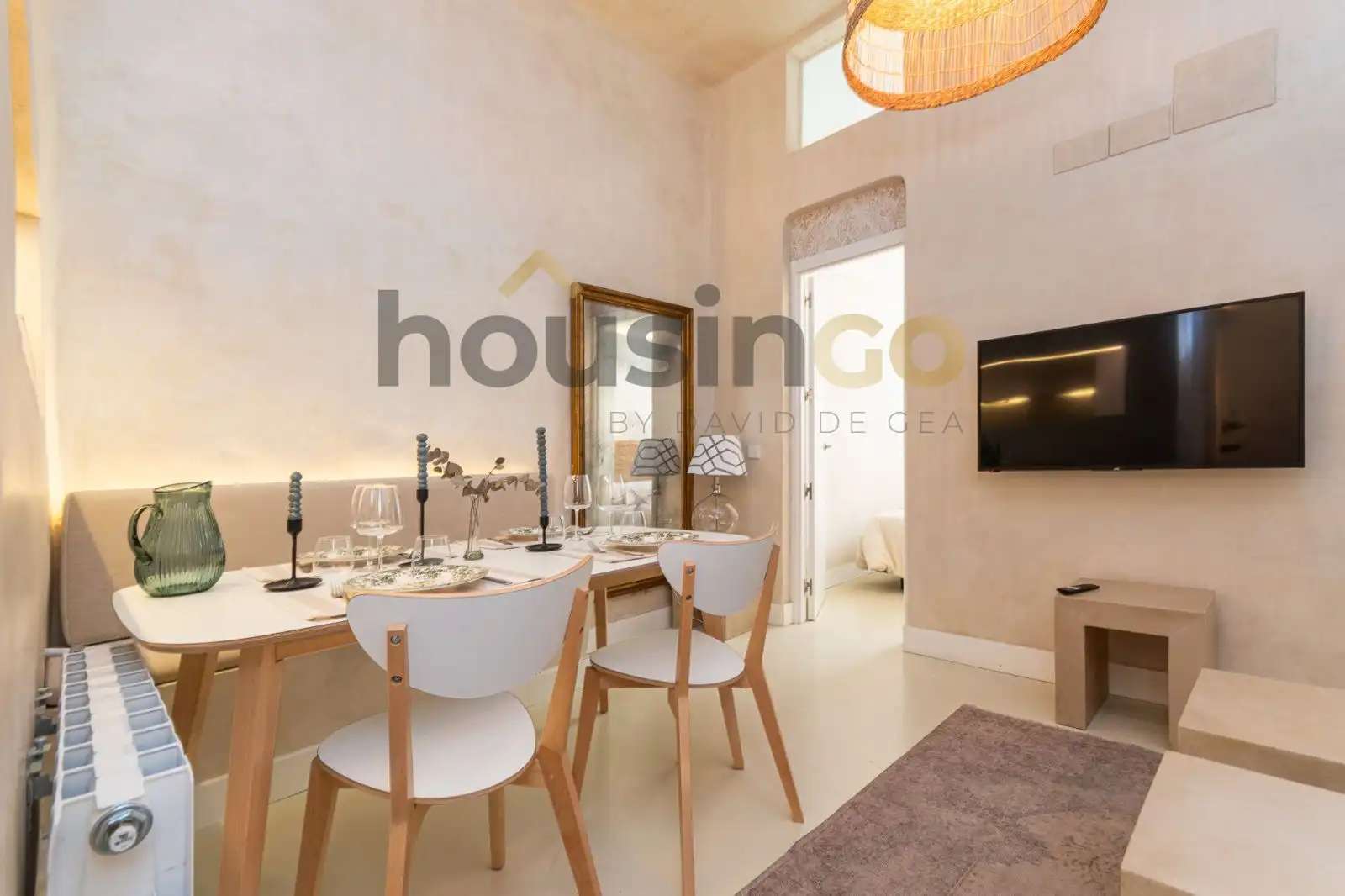 Comedor de Piso en venta en Madrid con Calefacción, Parquet y Amueblado
