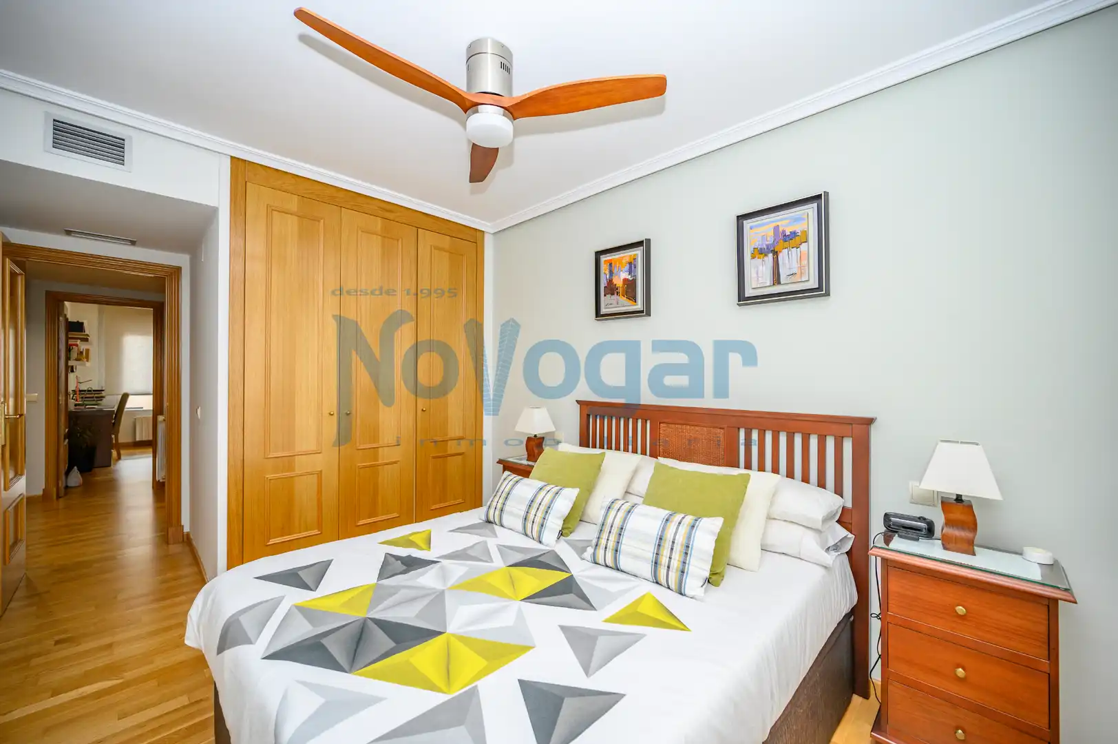 Bedroom of Flat for sale in Móstoles  with Air Conditioner, Heating and Parquet flooring
