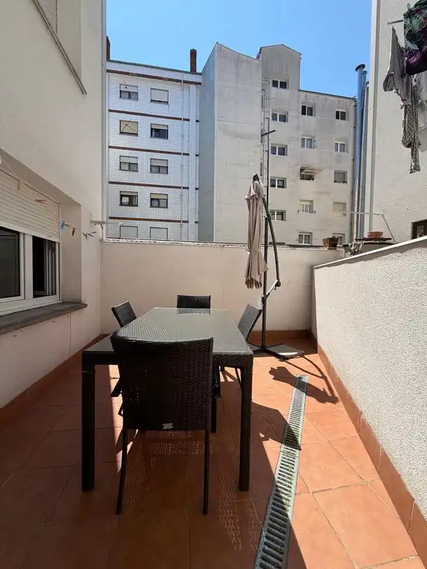 Terrasse von Wohnung zur Miete in Gijón  mit Heizung, Terrasse und Balkon
