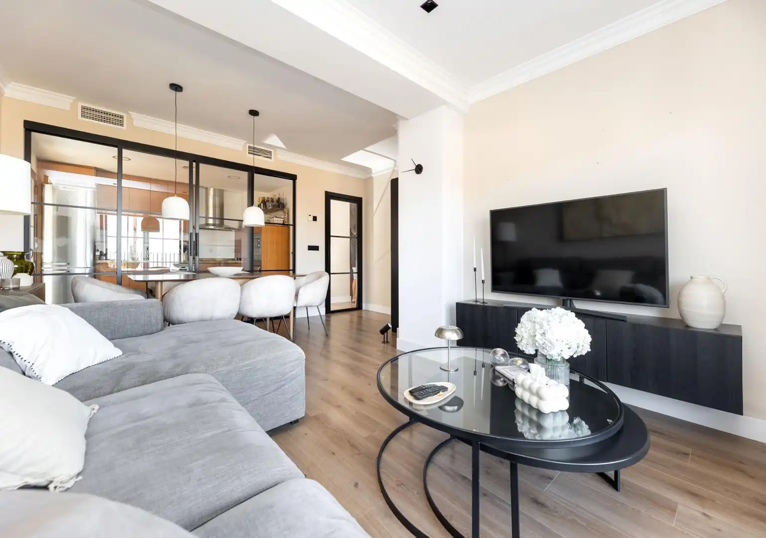 Sala de estar de Ático en venta en Monachil con Aire acondicionado, Calefacción y Terraza