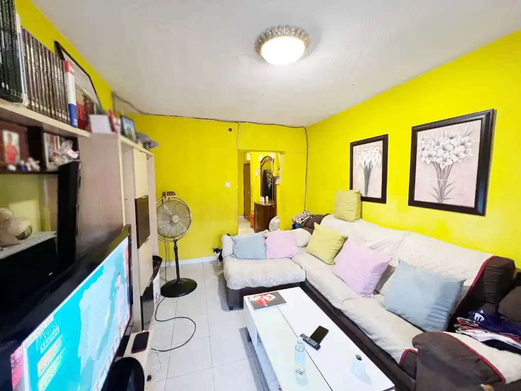 Sala de estar de Piso en venta en Alcalá de Henares con Terraza y Trastero