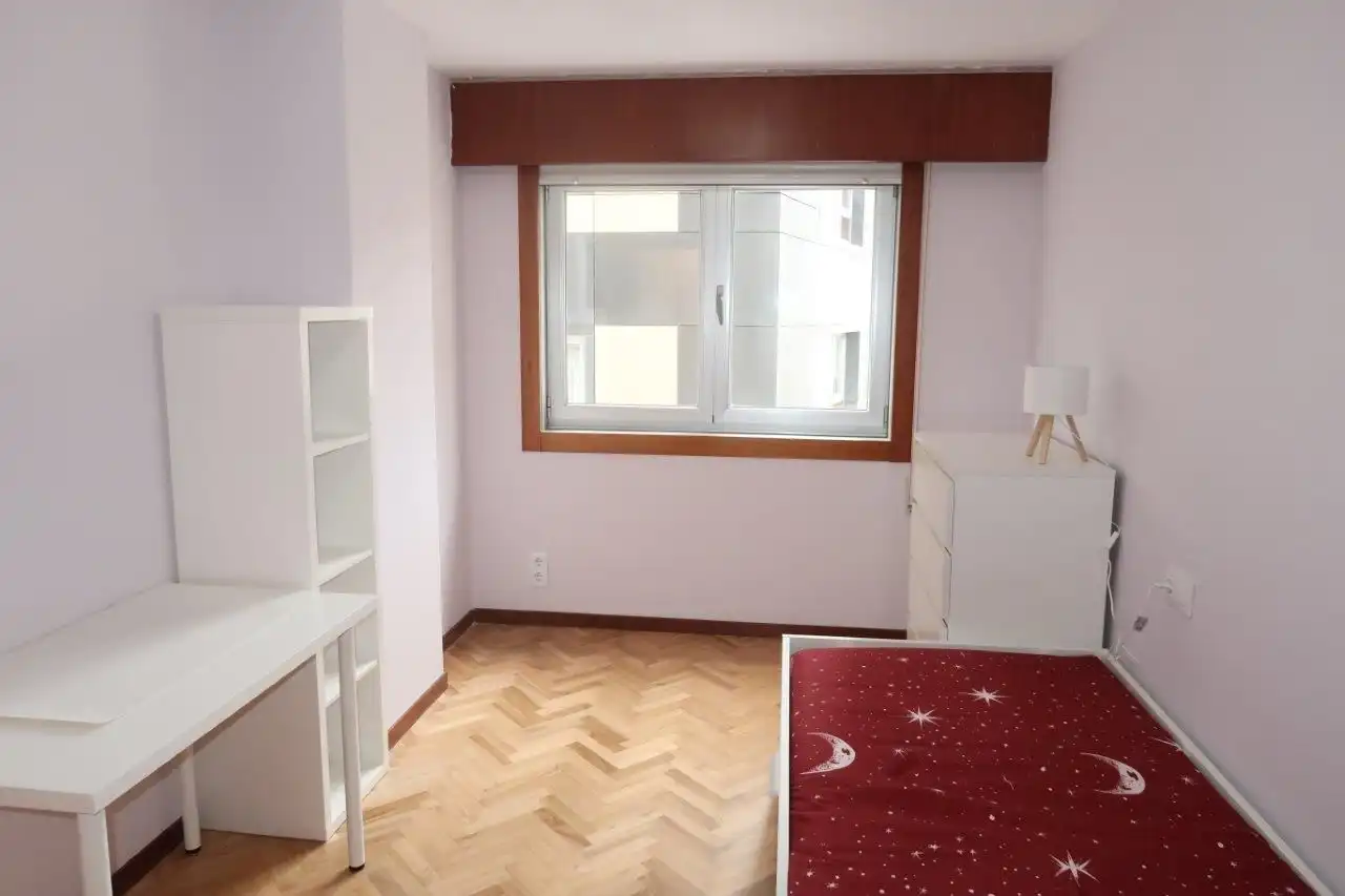 Bedroom of Flat for rent in A Coruña Capital   with Heating and Furnished