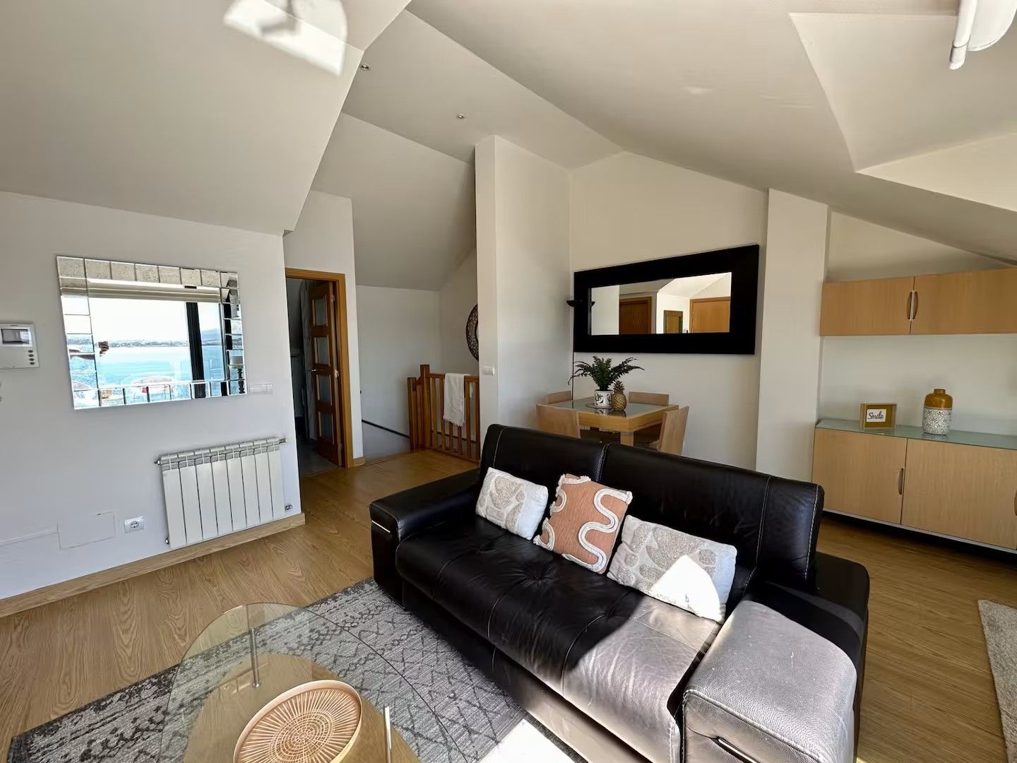 Living room of Flat to rent in  Zaragoza Capital  with Furnished, TV and Pets allowed