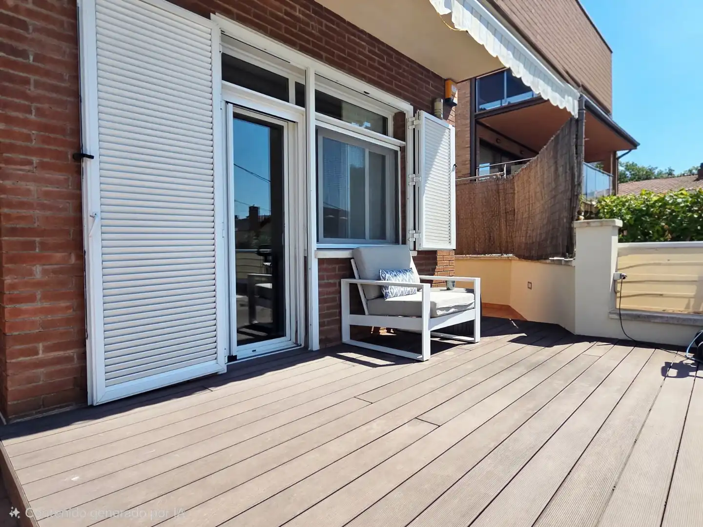 Terraza de Casa o chalet en venta en Cerdanyola del Vallès con Aire acondicionado, Calefacción y Jardín privado