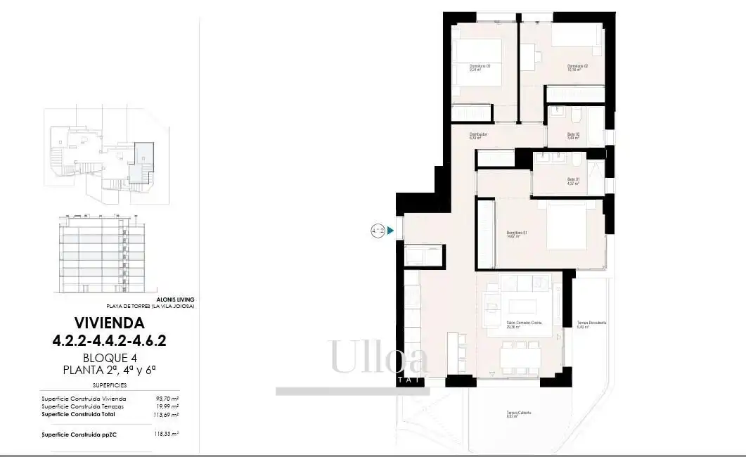 Apartamento con piscina en venta en Centro Urbano, imagen 22