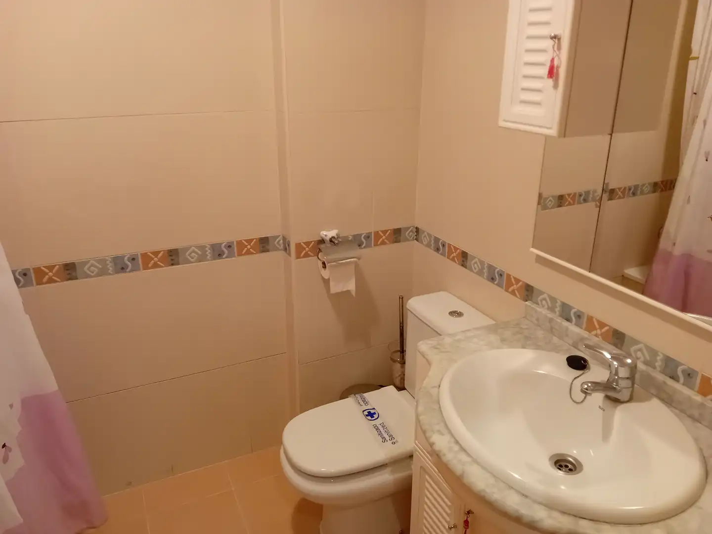 Bathroom of Flat for rent in Miengo  with Heating, Furnished and Community pool