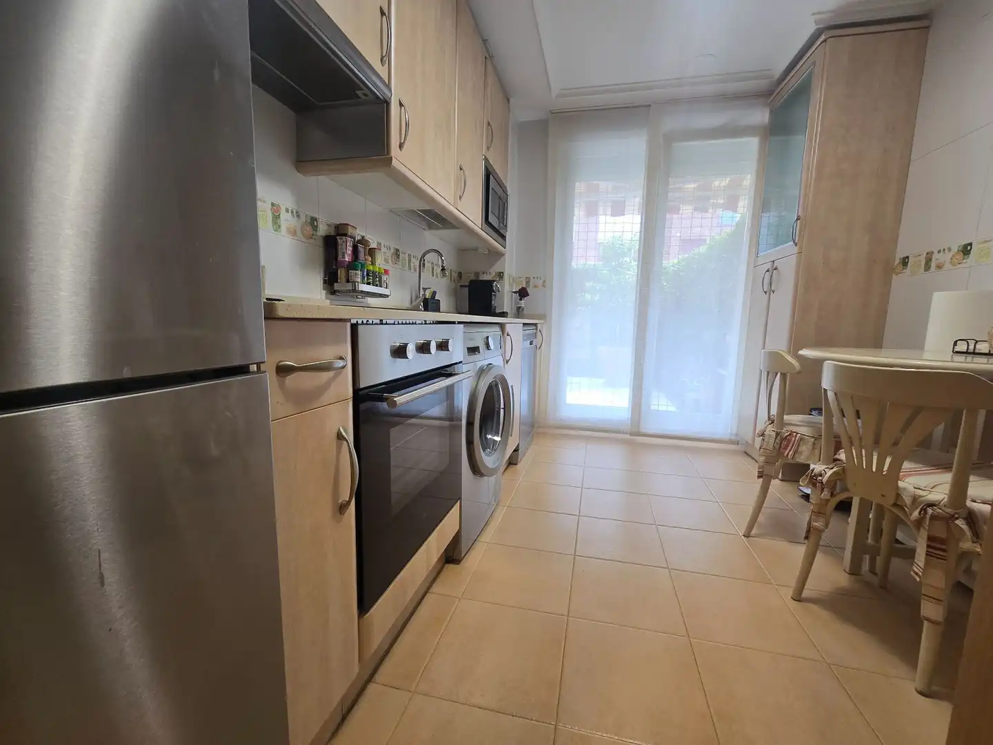Cuina de Apartament en venda en Villamediana de Iregua amb Calefacció, Jardí privat i Terrassa