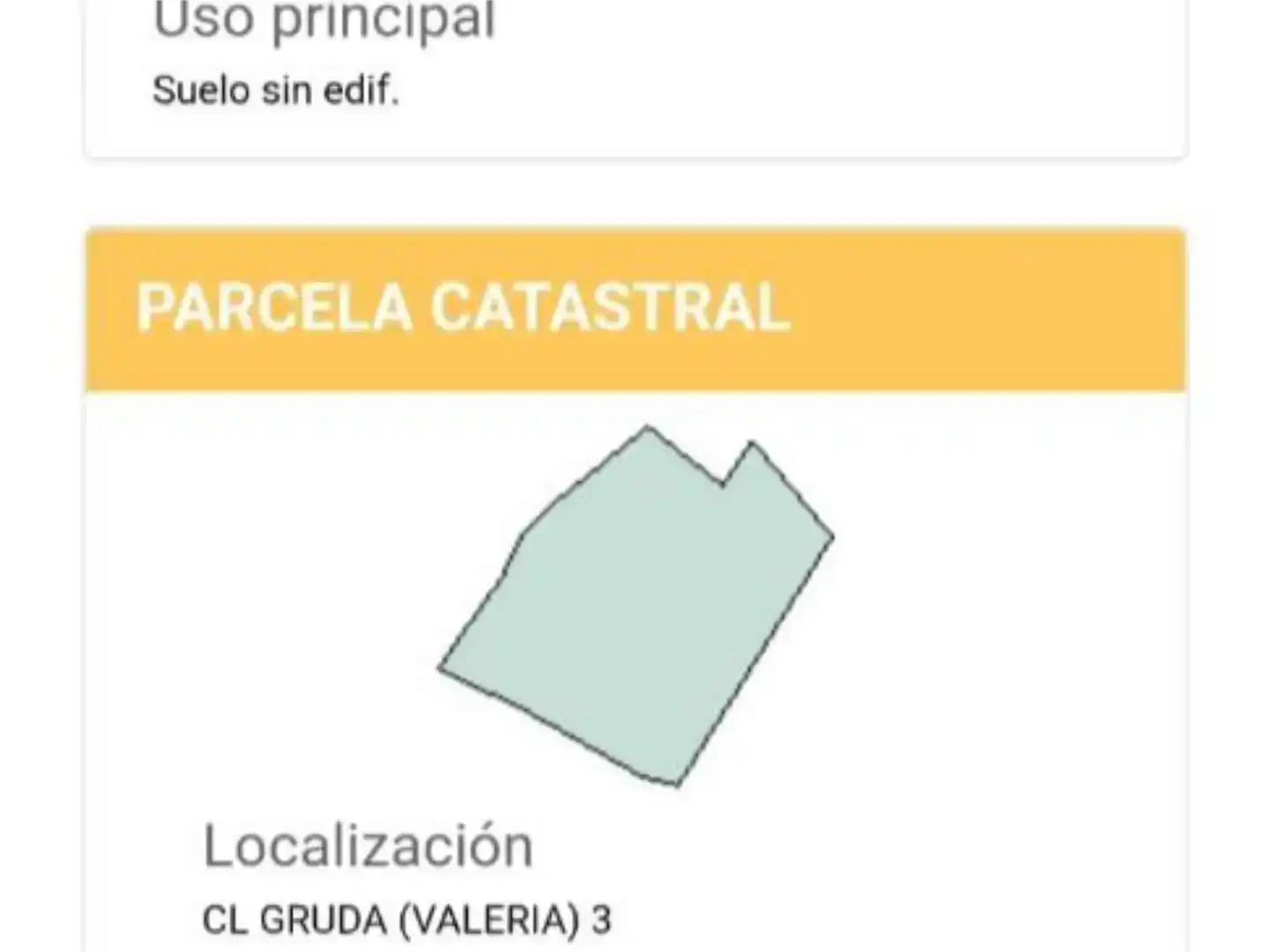 Exterior view of Land for sale in Las Valeras  , Cuenca
