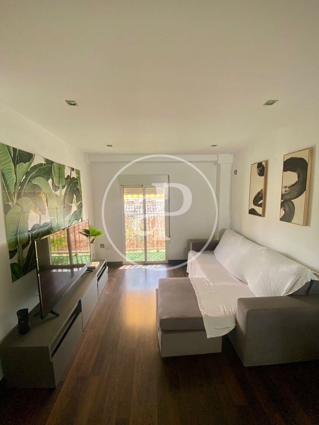 Living room of Flat to rent in Aldaia  with Air Conditioner, Heating and Furnished