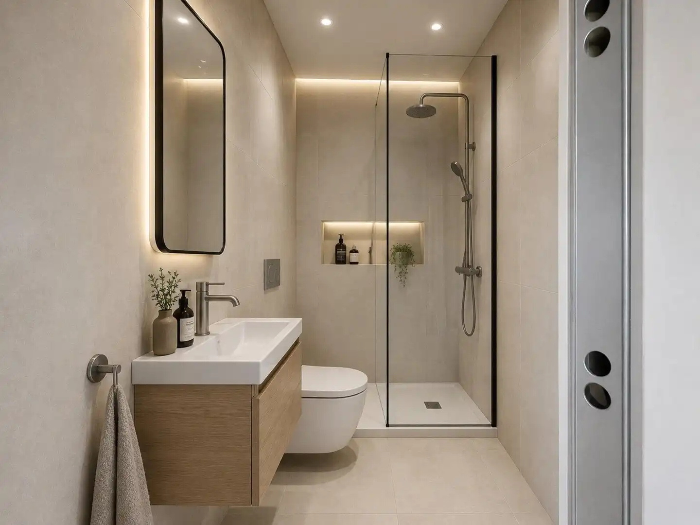 Baño de Finca rústica en venta en A Laracha  