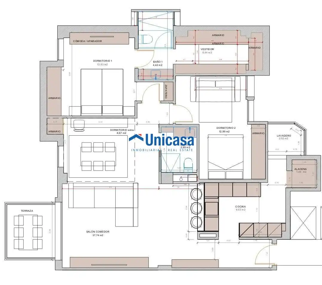 Flat for sale in Málaga  with Private garden and Terrace