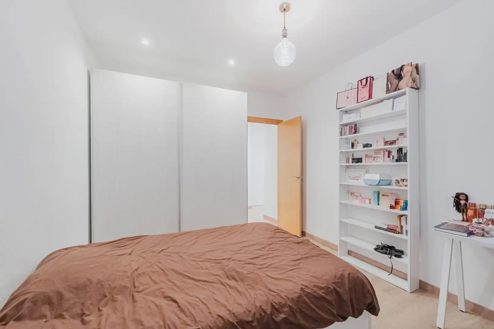 Schlafzimmer von Wohnung zum Verkauf in Barcelona mit Klimaanlage, Heizung und Parkett