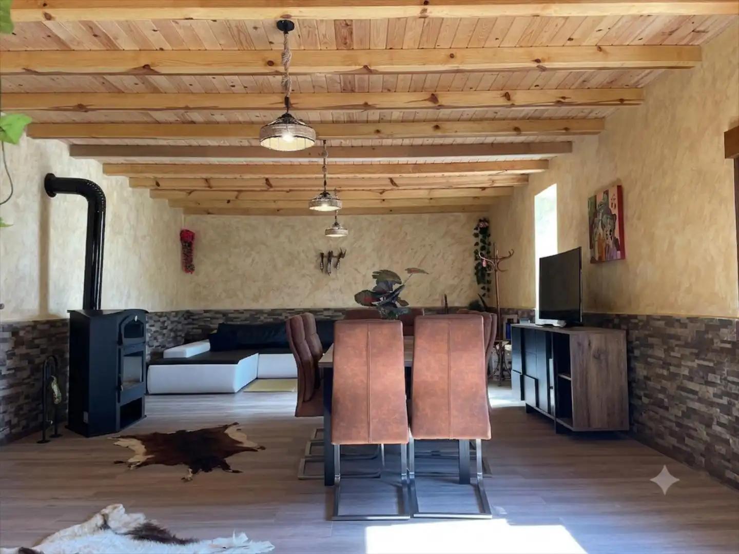 Comedor de Casa o chalet en venta en Sierra de Luna con Trastero y Amueblado