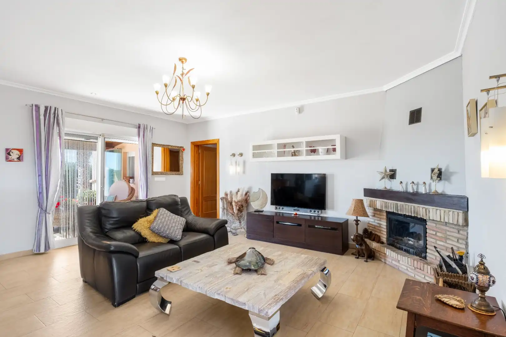 Sala d'estar de Casa o xalet en venda en Albatera amb Aire condicionat, Calefacció i Jardí privat