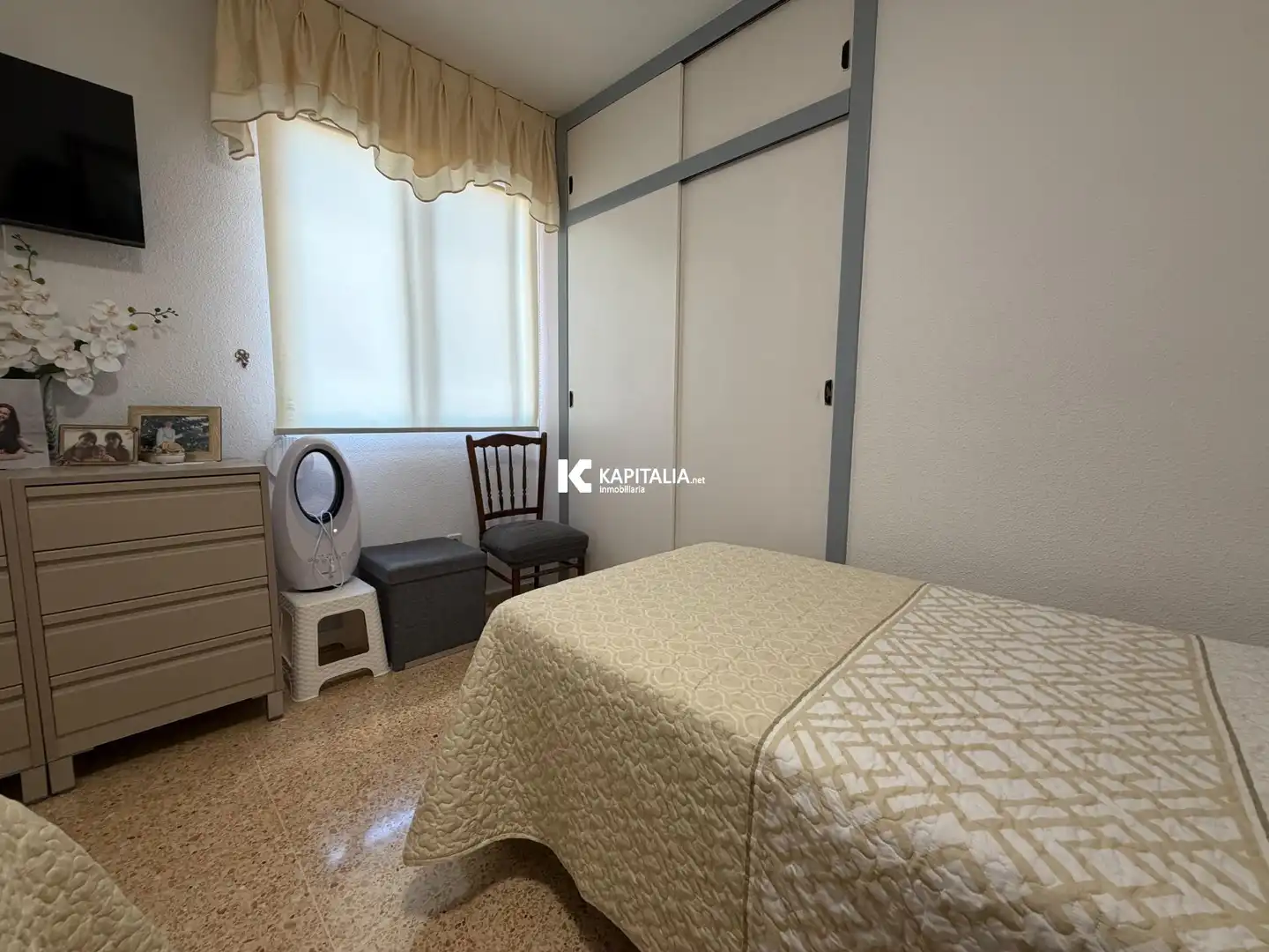 Bedroom of Flat for sale in Ontinyent  with Air Conditioner, Heating and Balcony