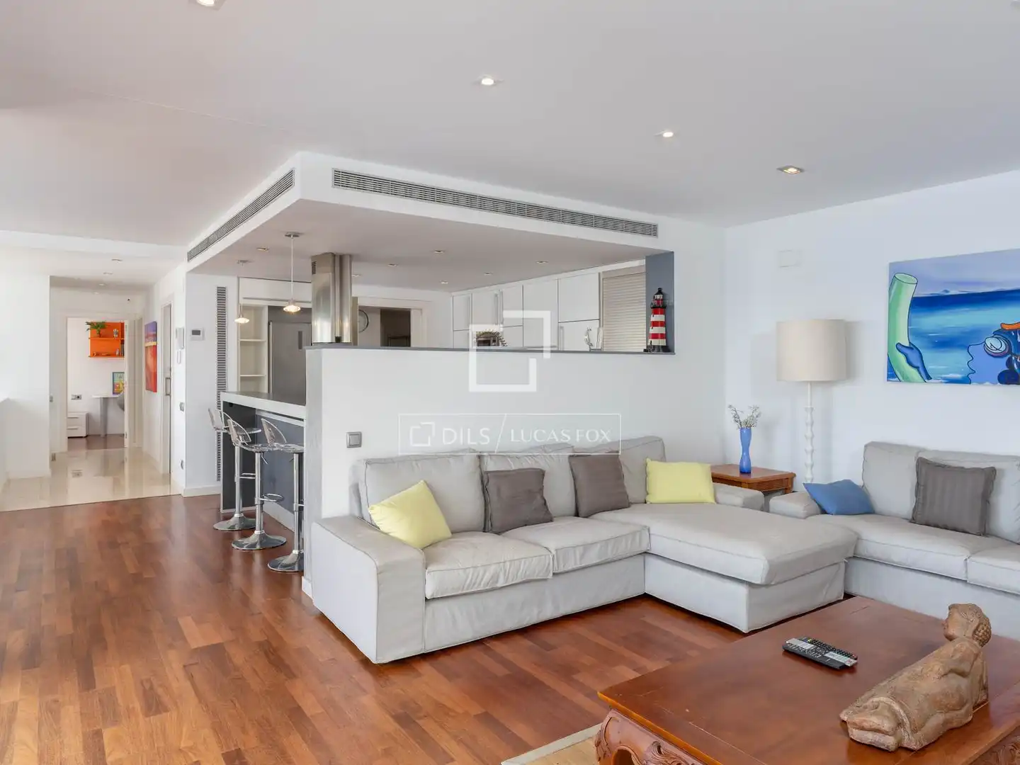 Sala de estar de Casa o chalet en venta en Roses con Aire acondicionado, Calefacción y Jardín privado