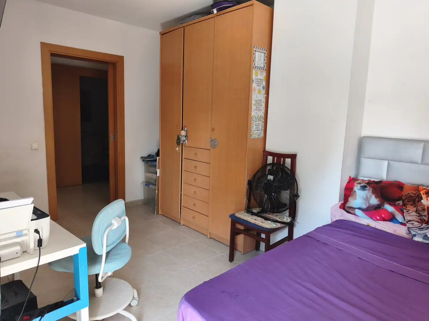 Bedroom of Flat for sale in Sant Boi de Llobregat  with Air Conditioner and Balcony