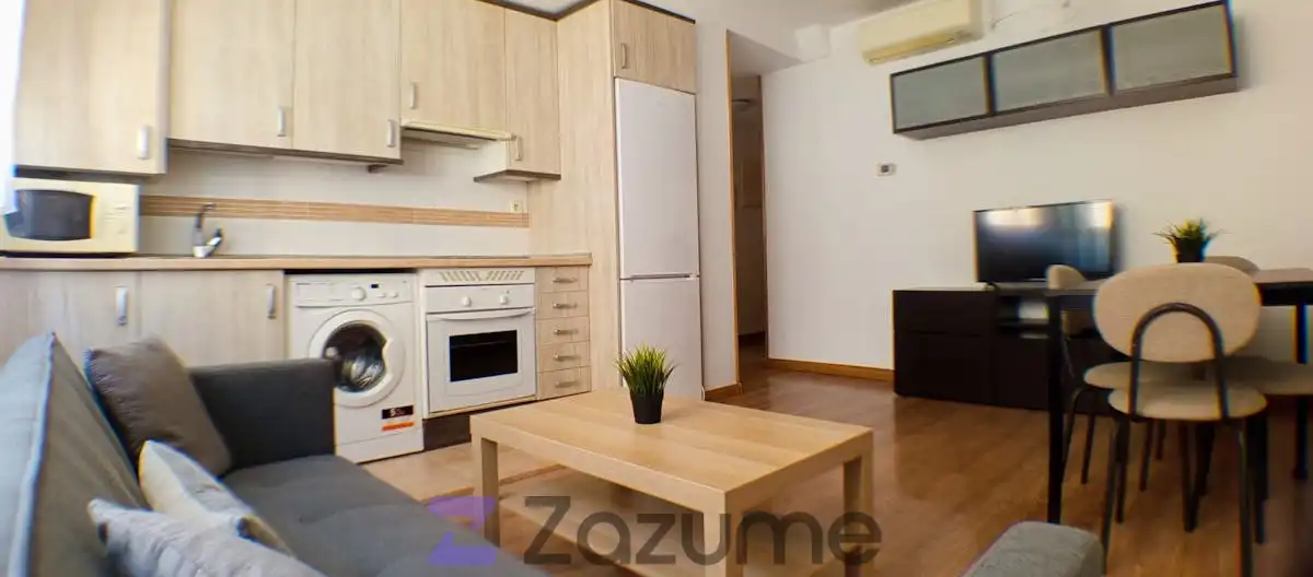 Sala de estar de Piso de alquiler en Fuenlabrada con Aire acondicionado, Calefacción y Parquet