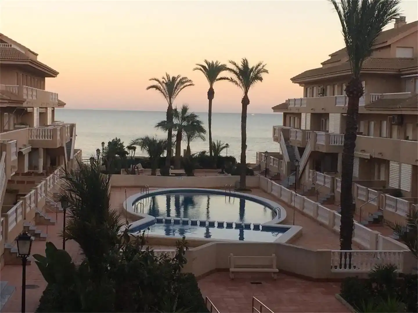 Swimming pool of Flat for rent in La Manga del Mar Menor  with Private garden, Storage room and Swimming Pool