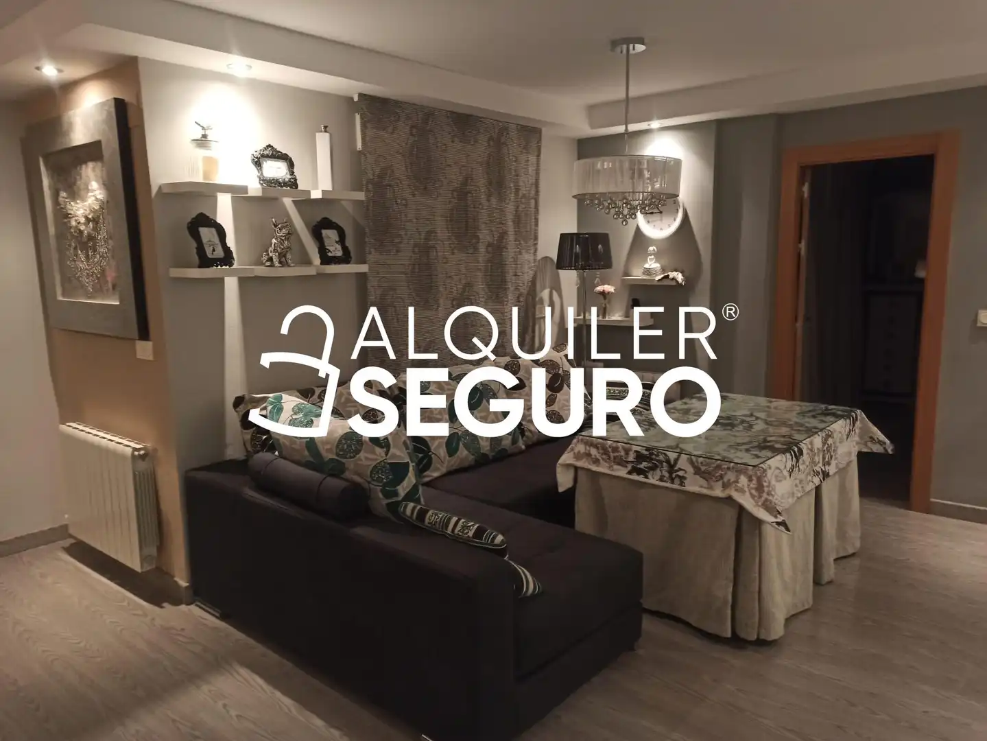Sala de estar de Ático de alquiler en Las Gabias con Calefacción y Amueblado