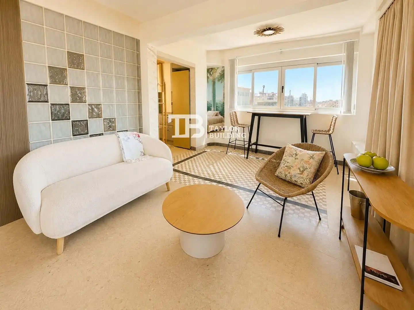 Sala de estar de Piso en venta en  Palma de Mallorca con Aire acondicionado, Calefacción y Terraza