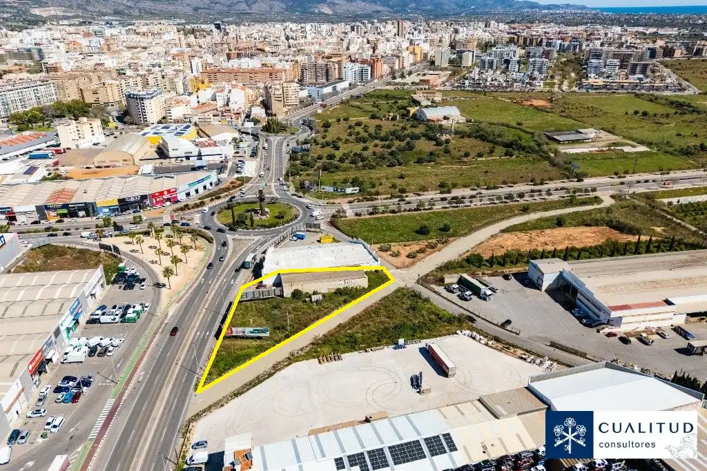 Außenansicht von Fabrik Grundstücke zur Miete in Castellón de la Plana / Castelló de la Plana