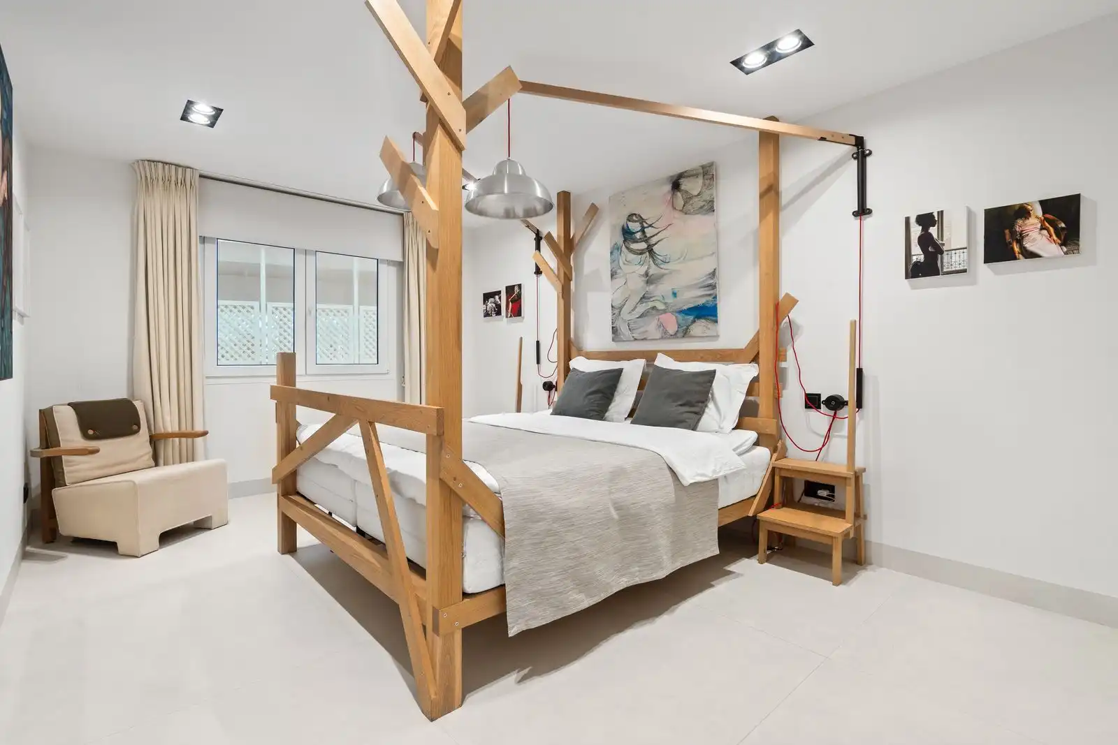 Dormitori de Apartament en venda en Adeje amb Aire condicionat, Terrassa i Moblat
