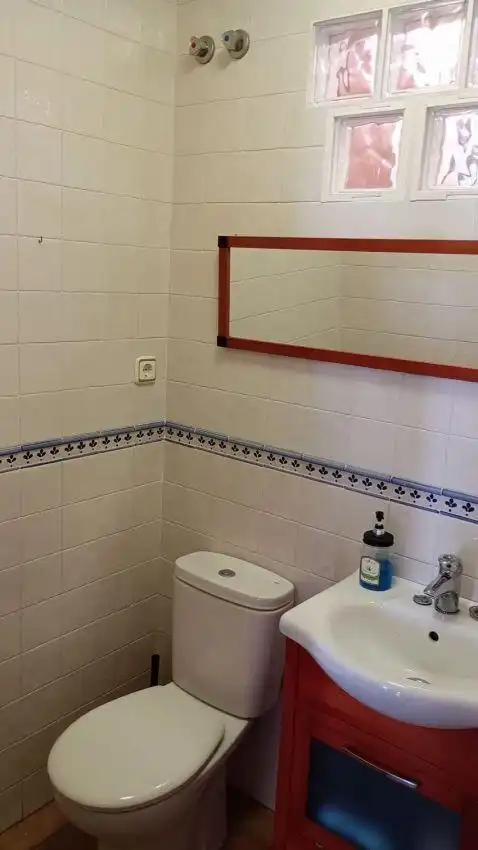 Bathroom of Houses for sale in Málaga  with Air Conditioner, Terrace and Community pool