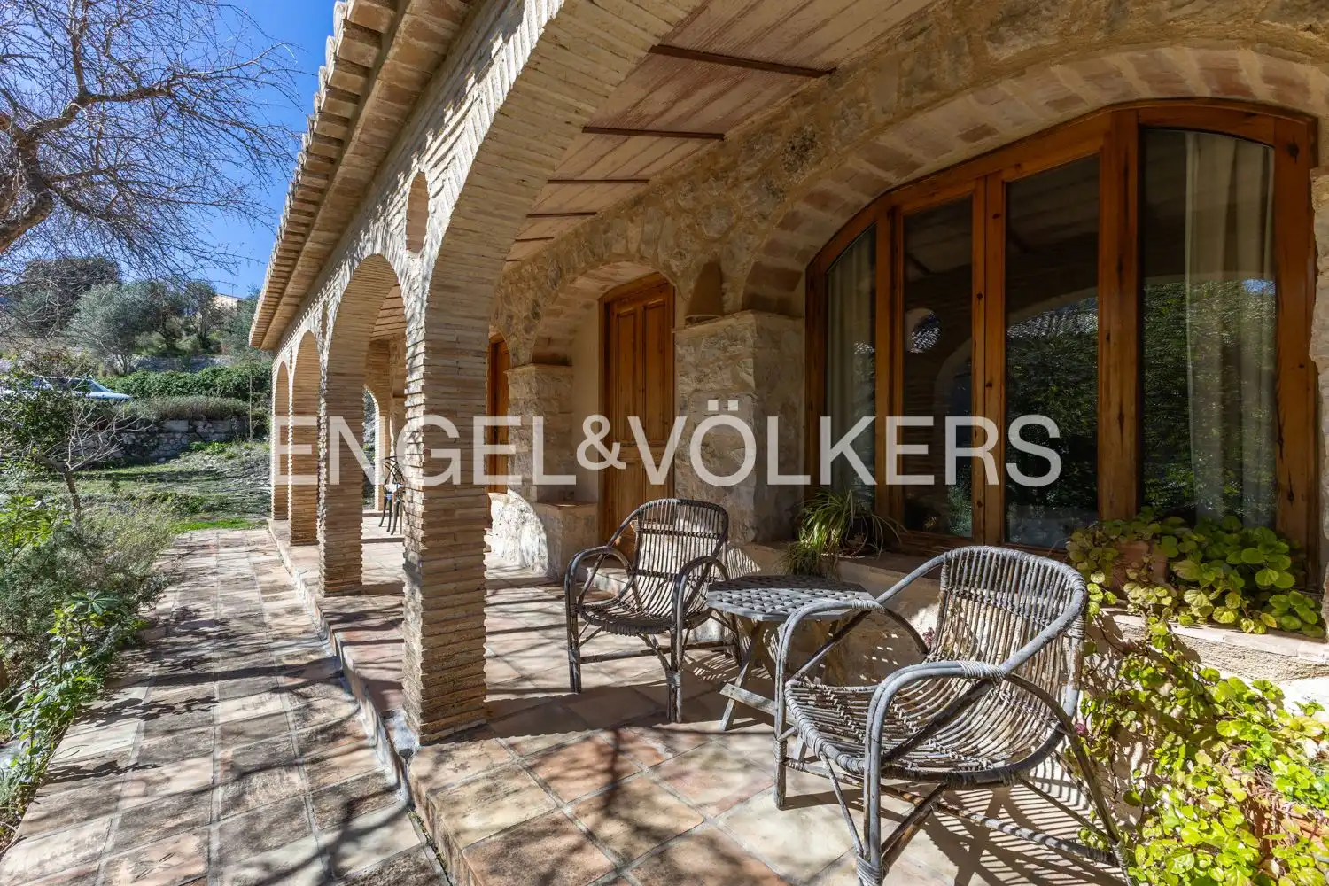 Terraza de Casa o chalet en venta en La Vall de Laguar con Calefacción, Jardín privado y Terraza