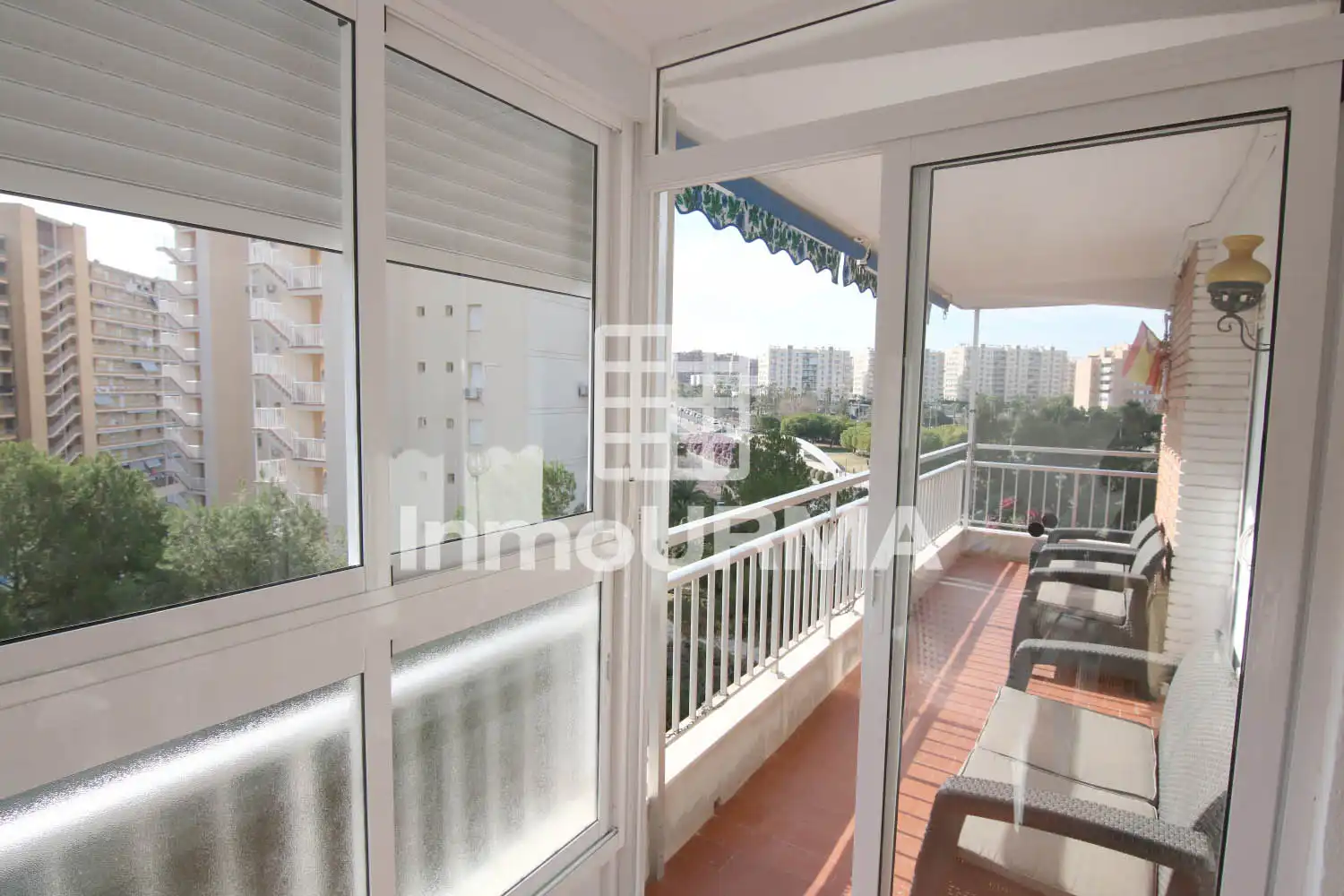 Terrasse von Wohnung zum Verkauf in Alicante / Alacant mit Terrasse, Möbliert und Balkon