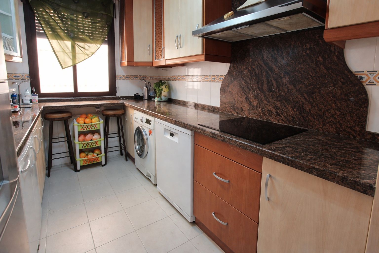 Kitchen of Flat for sale in Badajoz Capital  with Air Conditioner, Heating and Furnished