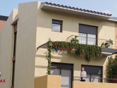 Exterior view of Single-family semi-detached for sale in Palau-saverdera  with Air Conditioner, Terrace and Swimming Pool