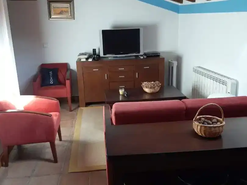 Living room of Flat for sale in La Garganta   with Air Conditioner and Furnished