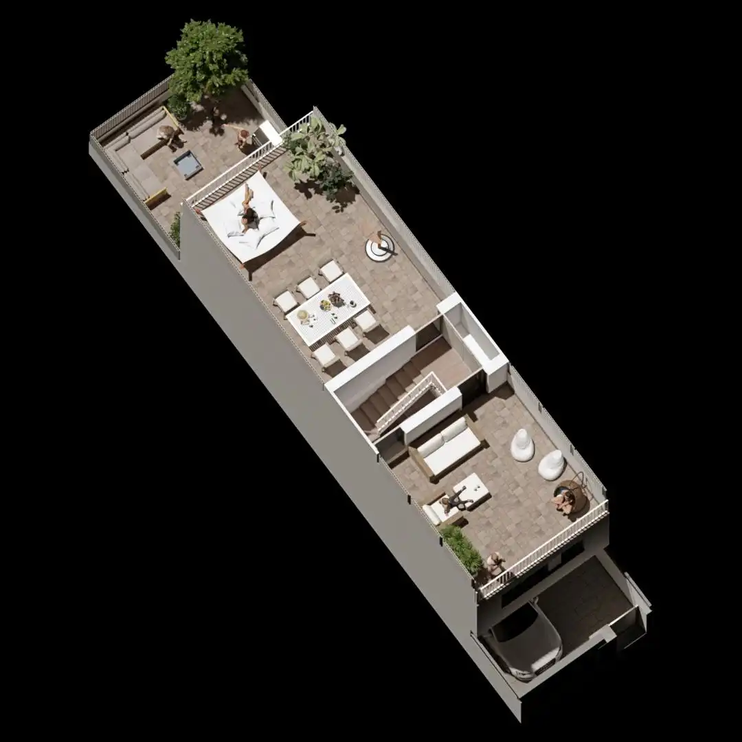 Terraza de Casa adosada en venta en Cambrils con Calefacción, Terraza y Balcón