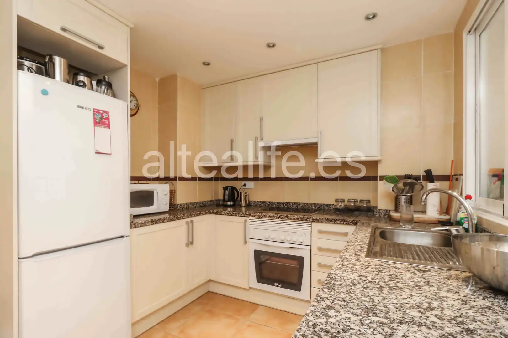 Cocina de Apartamento de alquiler en Altea con Terraza, Amueblado y Horno