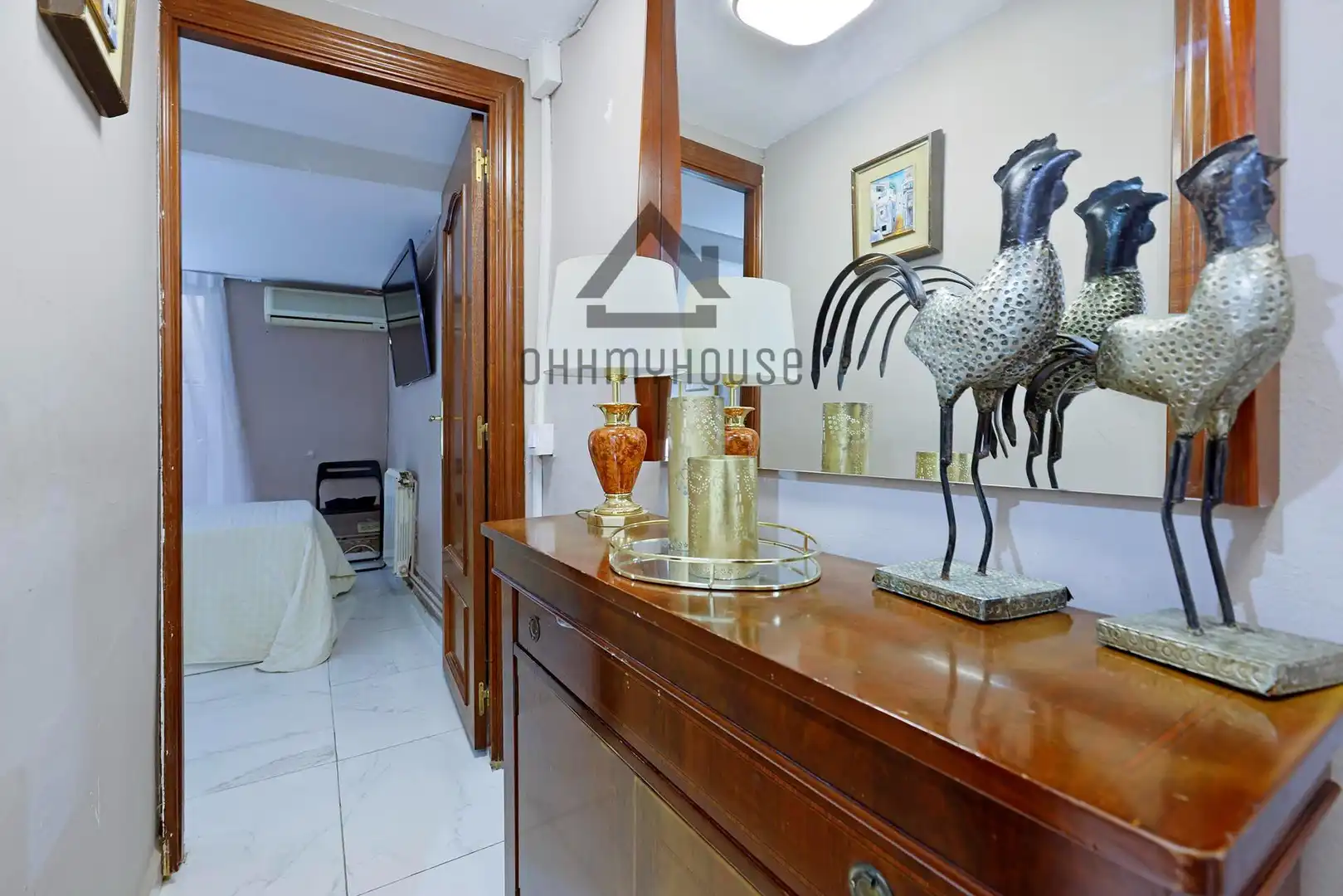 Bedroom of Ground floor for sale in Barcelona  with Air Conditioner, Heating and Terrace