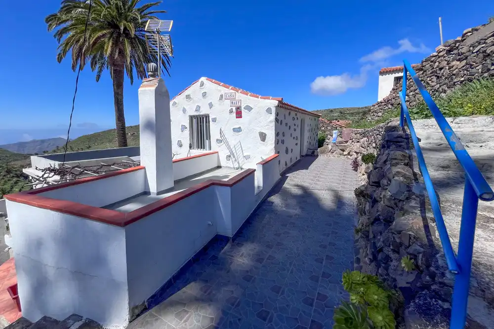 Vista exterior de Finca rústica en venta en Vallehermoso con Terraza