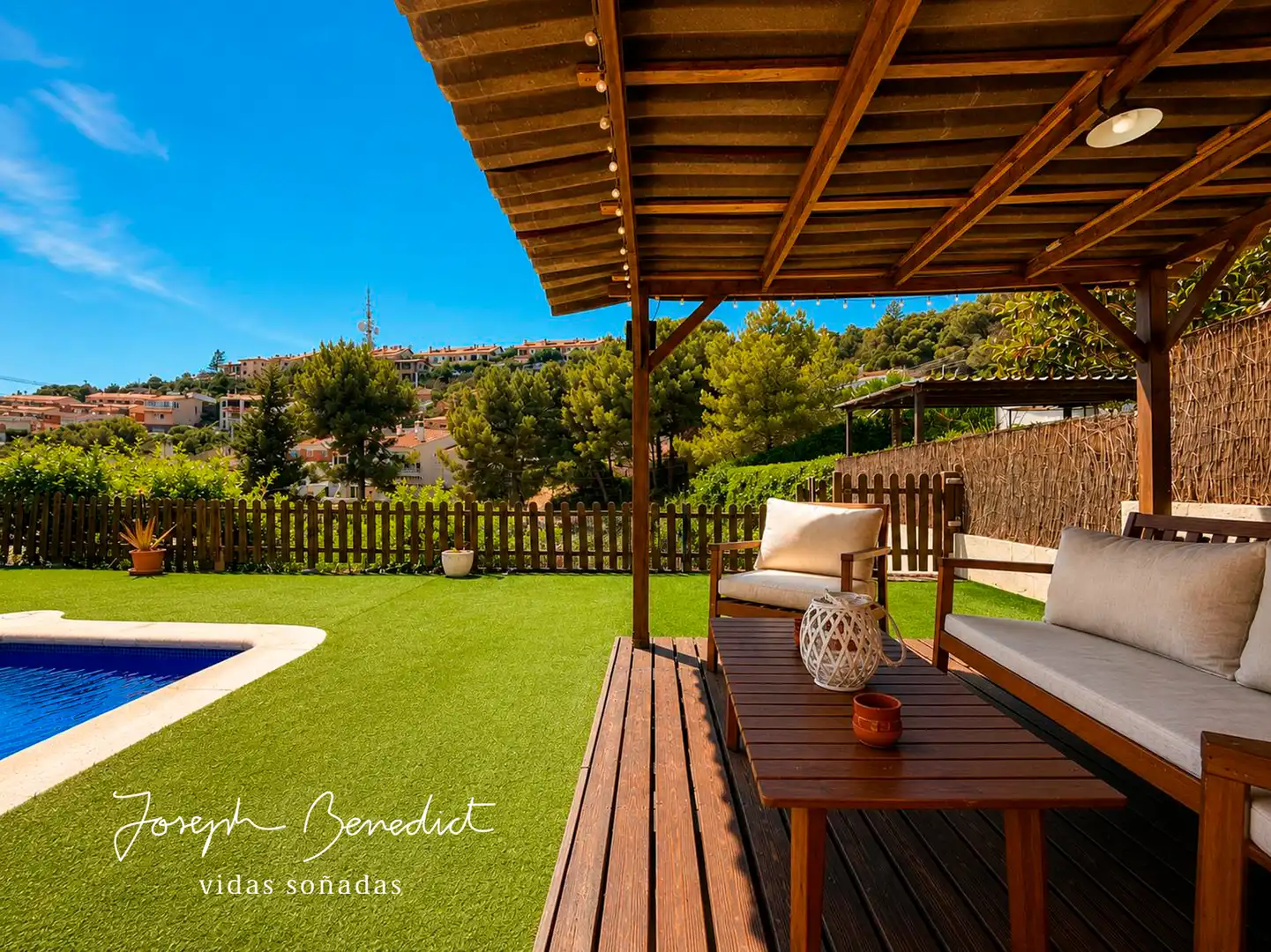Terrassa de Casa o xalet en venda en Calafell amb Aire condicionat, Calefacció i Jardí privat