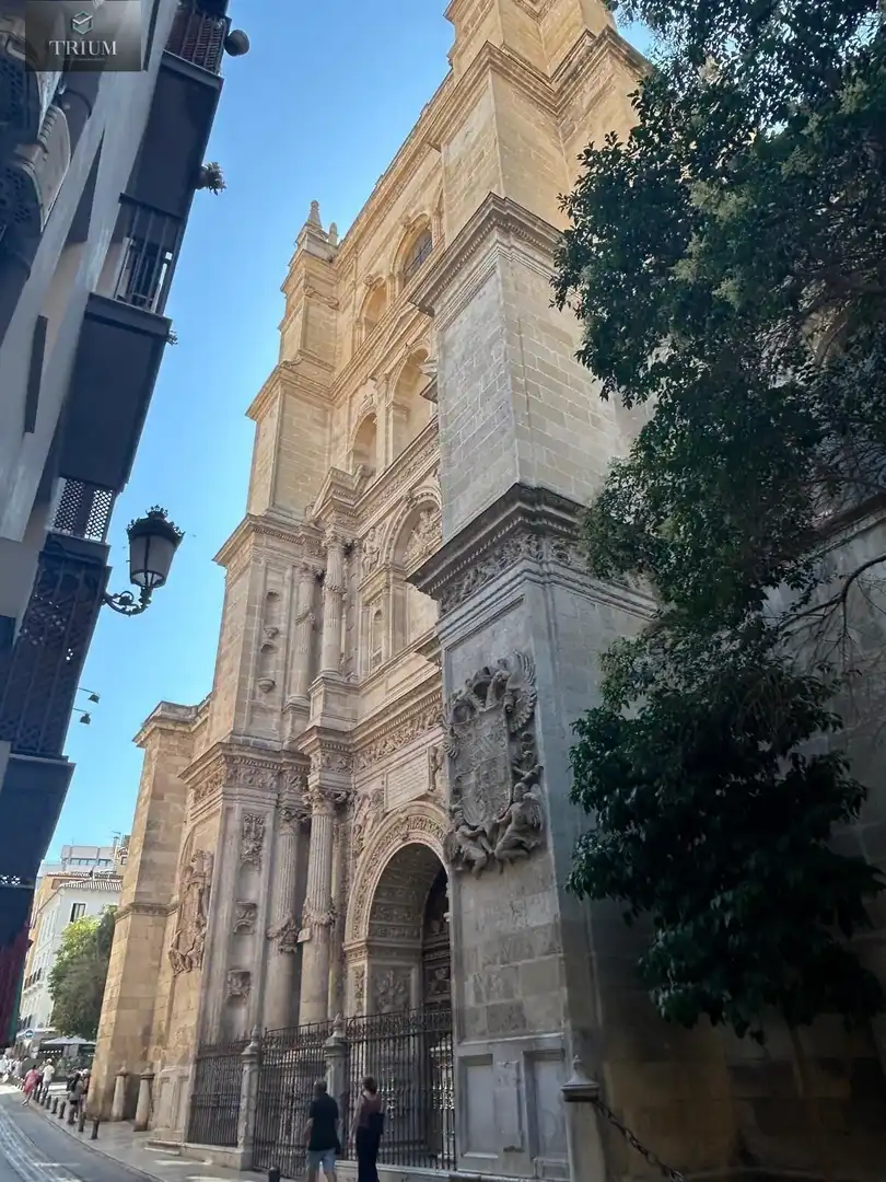 Vista exterior de Apartament de lloguer en Granada amb Traster, Moblat i Balcó