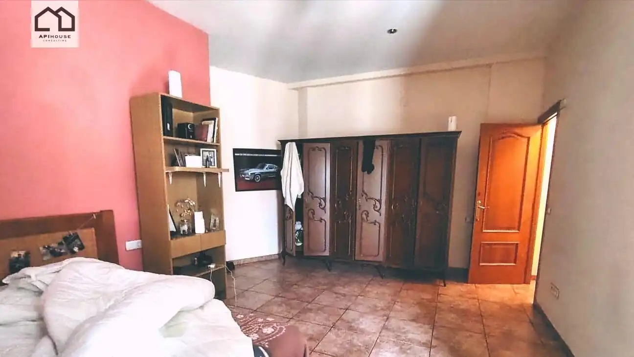 Bedroom of Houses for rent in La Font de la Figuera  with Air Conditioner, Terrace and Furnished