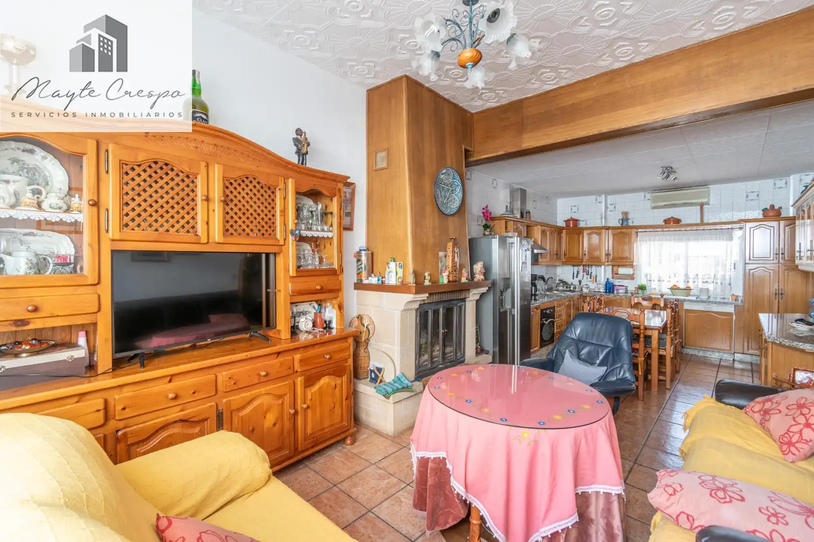 Cuina de Casa o xalet en venda en Atarfe amb Aire condicionat, Terrassa i Traster
