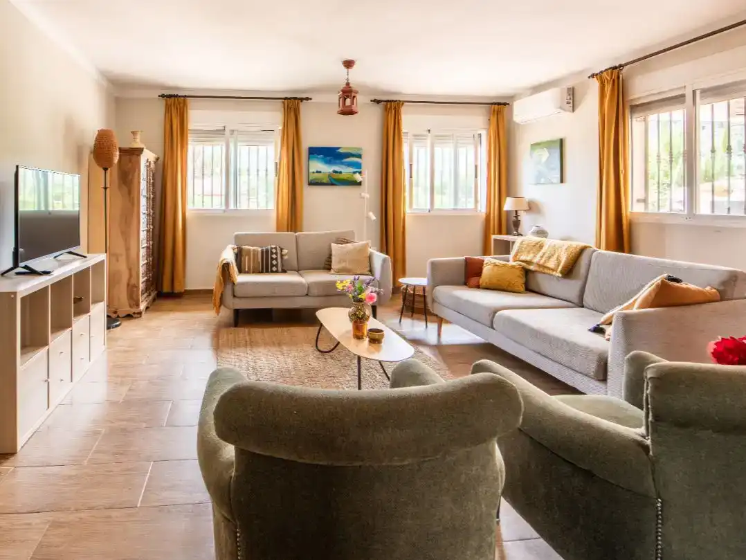 Sala de estar de Piso en venta en Calasparra con Aire acondicionado, Piscina y Amueblado